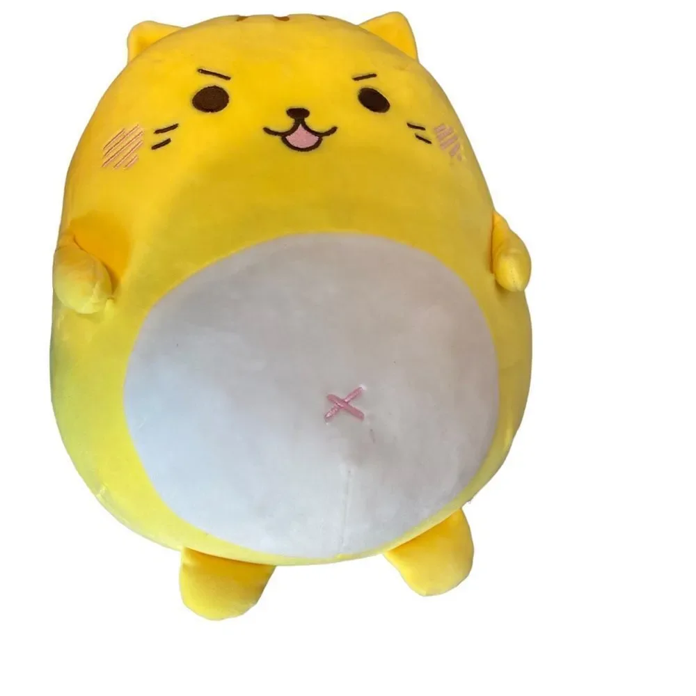 Mochipuni‎ Picnyan Doyan Menma Yellow Cat Plush 14